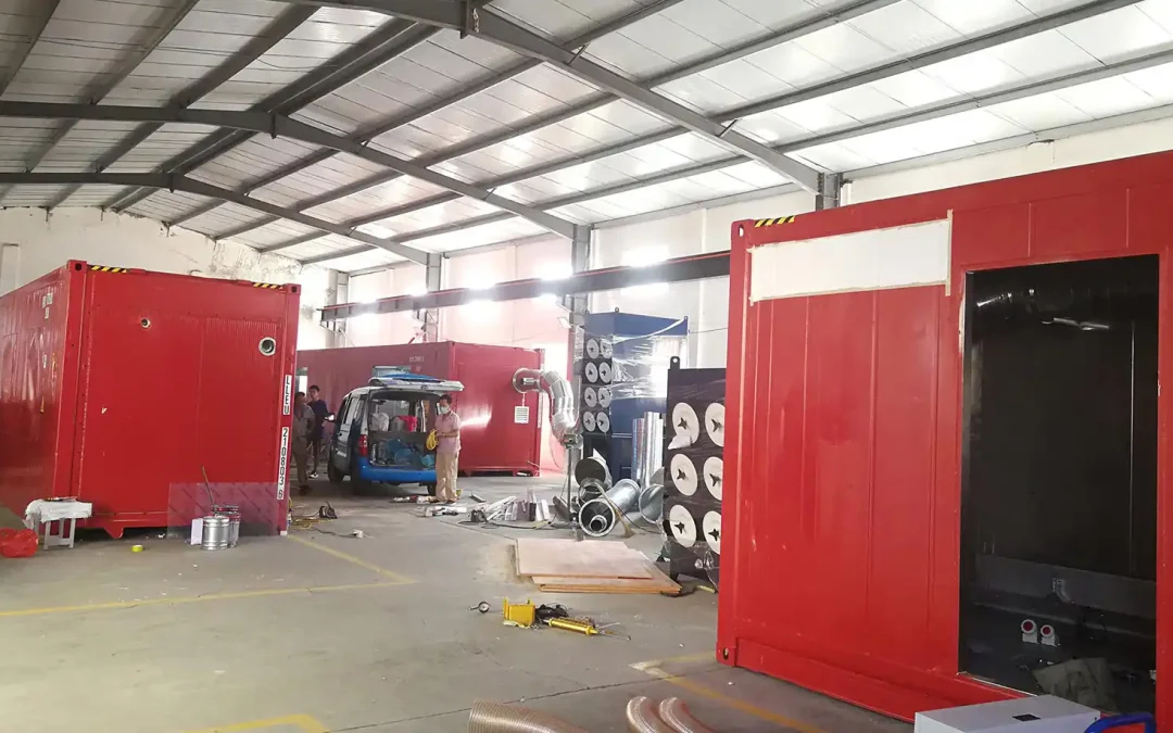 Containerisiertes Laborprojekt für Ägypten 2