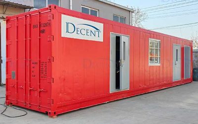 Projekt „Probenvorbereitungscontainerlabor des ägyptischen Labors“.